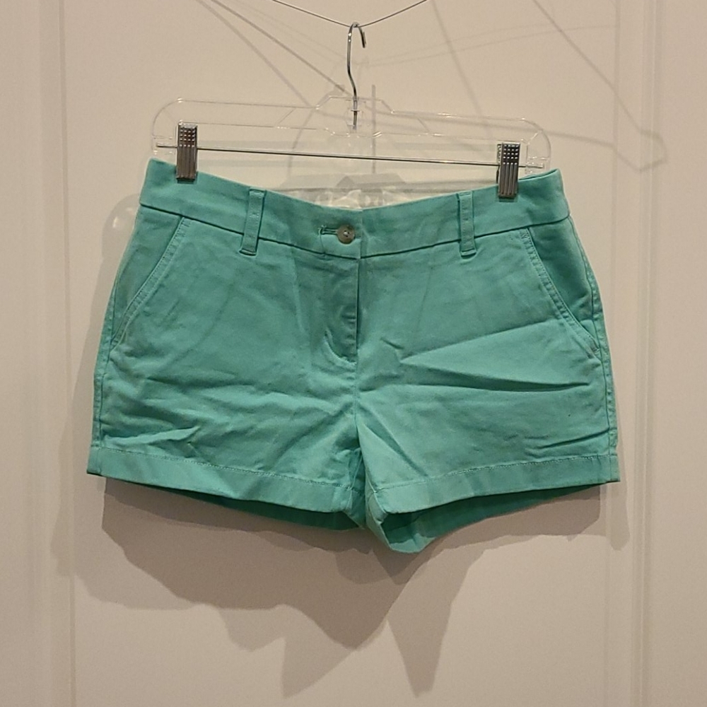 Southern Tide Women's Teal shorts.